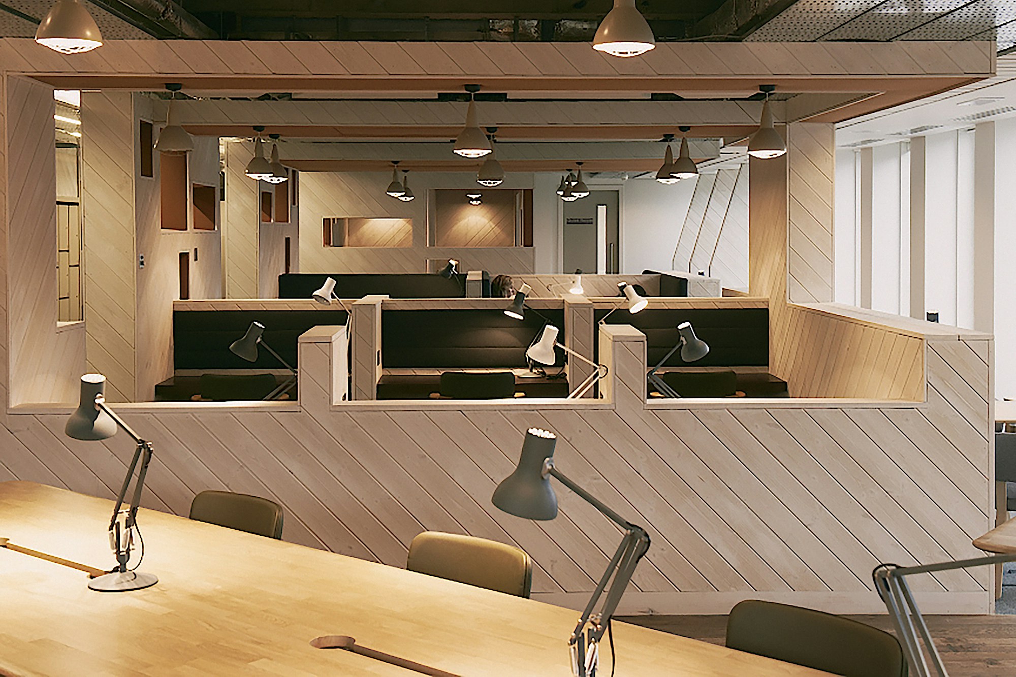 dedicated desks for coworking space